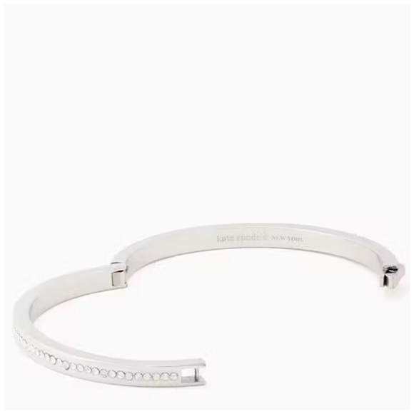 Kate Spade • Silver Ring It Up Pave Bangle - Picture 3 of 4